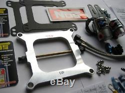 Dave's Deal! New Hbr Blackout Holley 4150 Cheater Nitrous Plate Kit 50-250hp