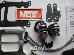 Dave's Deal! New Hbr Blackout Holley 4150 Cheater Nitrous Plate Kit 50-250hp