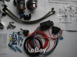 Dave's Deal! New Hbr Blackout Holley 4150 Cheater Nitrous Plate Kit 50-250hp