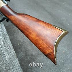 Denix Old West Lever Action Repeating Rifle Replica Brass Frame Wood Stock 43