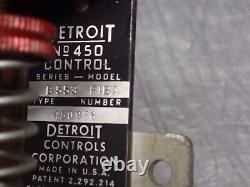 Detroit No. 450 Control Series B553 Model FIBA Type 450976 New Old Stock