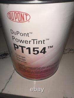 DuPont PowerTint PT154 Orange GALLON NEW OLD STOCK YEAR 2012