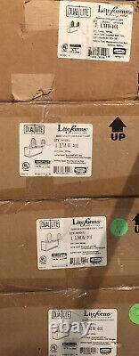 DualLite Lot 4 Liteforms High Capacity Emergency Light LMW401 New Old Stock