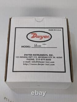 Dwyer DH3-003 Digihelic Differential Pressure Controller 0-0.5 New Old Stock