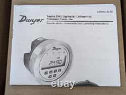 Dwyer DH3-003 Digihelic Differential Pressure Controller 0-0.5 New Old Stock