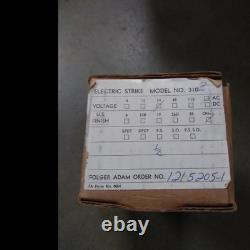 Electric Strike NEW OLD STOCK Folger Adam 310-2 (630 Finish)