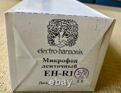 Electro-Harmonix EH-R1 Ribbon Microphone NEW in Wooden Box NOS