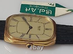 Elegant Nos 1960-70's Swiss Bel-art Manual Wind Roman Numeral Dial Men's Watch