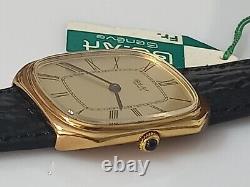 Elegant Nos 1960-70's Swiss Bel-art Manual Wind Roman Numeral Dial Men's Watch