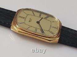 Elegant Nos 1960-70's Swiss Bel-art Manual Wind Roman Numeral Dial Men's Watch