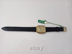 Elegant Nos 1960-70's Swiss Bel-art Manual Wind Roman Numeral Dial Men's Watch