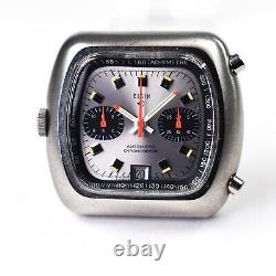 Elgin Caliber 12 Automatic 43mm New Old Stock Full Set Chronograph 1970 Steel