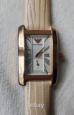 Emporio Armani AR-0173 Rose Gold Ladies Watch NewithOld Stock New Battery