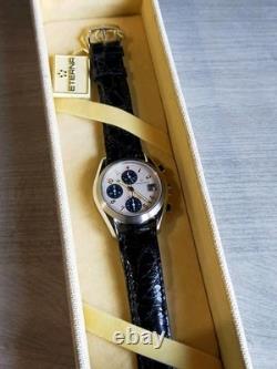 Eterna matic Kontiki Chronograph R. 7750 New Old Stock All Original +Box Working