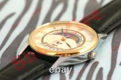 Ex Rare Russian USSR Moon phase vintage OLD stock wrist watch Luch