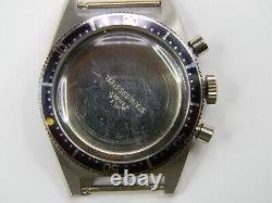 Exc Fine Vintage Nos Gallet Chronograph Diver Stainless Steel Watch Case -unused