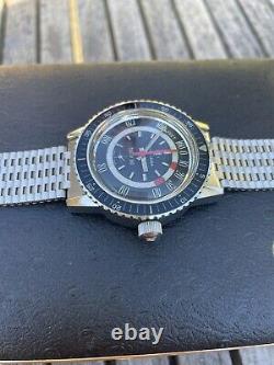 Favre Leuba Bathy 50 160 Dive Watch NOS Box Papers