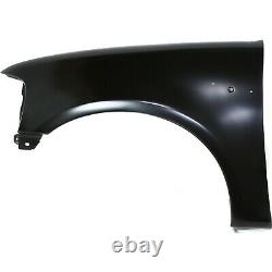 Fender For 1997-2003 Ford F-150 Front Driver Primed Steel with Emblem Provision