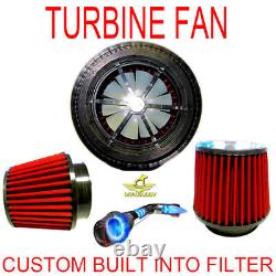 Fit For Lincoln Performance Electric Air Intake Supercharger Fan Motor Kit