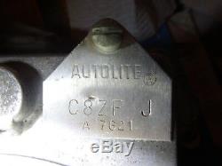 Ford Mustang 289 Hipo K Code Nos Autolite Carburetor