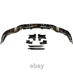 Front Bumper For 2003-2007 GMC Sierra 1500 Chrome Steel With mounting bracket(s)