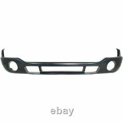 Front Bumper Primed Steel with Brackets + Valance For 03-06 GMC Sierra 1500-3500