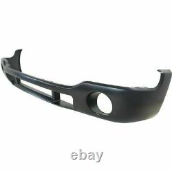 Front Bumper Primed Steel with Brackets + Valance For 03-06 GMC Sierra 1500-3500