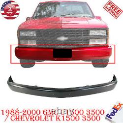 Front Bumper Steel Paintable For 1988-2000 GMC C1500 3500 Chevrolet K1500 3500