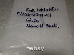 Funk Entstorfilter Filter F1762-0291-91 (Lot of 5) New Old Stock