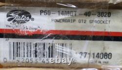 GATES P60-14MGT-40-3020 PowerGrip GT2 Sprocket New Old Stock See All Pictures