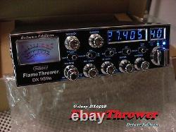 Galaxy DX959B FLAMETHROWER Edition BLUE High Performance SSB/AM CB RADIO NOS