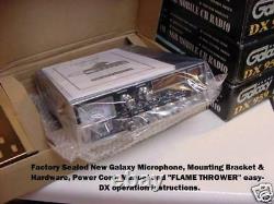 Galaxy DX959B FLAMETHROWER Edition BLUE High Performance SSB/AM CB RADIO NOS