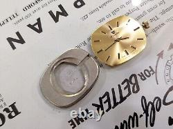 Gents Vintage Nivada New Old Stock 17 Jewels Sunburst Bracelet watch Working