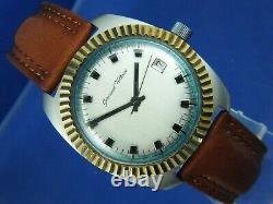 Germinal Voltaire Watch Vintage Swiss Gents Mechanical Retro New Old Stock 1970s