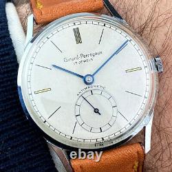 Girard Perregaux MEN'S DRESS WATCH ORIGINAL DIAL Ca. 60s NEW OLD STOCK SERVICED