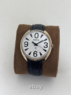 Gold Plated Raketa Big Zero Cccp Nos Watch
