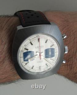 Gorgeous Serviced New Old Stock 1960s-70s CHRONOGRAPH VALJOUX 7733 Panda Dial