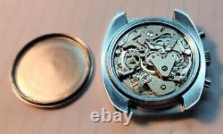 Gorgeous Serviced New Old Stock 1960s-70s CHRONOGRAPH VALJOUX 7733 Panda Dial