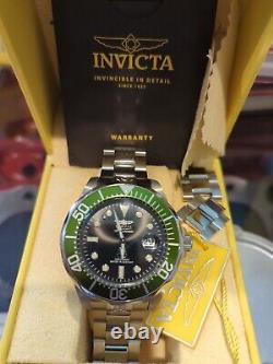 Grand Diver Invicta mens watch Lg size 48mm, old stock new w Tag, Automatic