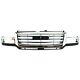 Grille 03-07 For GMC Sierra 2500/3500 HD Chr Shell withBlack Insert Fit 07 Classic