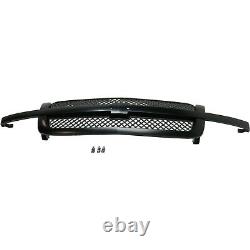 Grille Assy Paint to Match with Gray Insert For 2003-07 Chevy Silverado Old Body