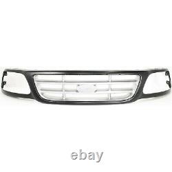 Grille For 97-2004 Ford F-150 97-99 F-250 Paint to Match Plastic