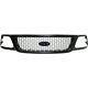 Grille For 97-2004 Ford F-150 97-99 F-250 Primed Honeycomb Insert Plastic