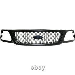 Grille For 97-2004 Ford F-150 97-99 F-250 Primed Honeycomb Insert Plastic