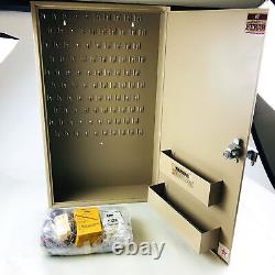 HPC Security Cabinet KEKAB-T100 Barrel Locking Two Tags 100 Key New Old Stock