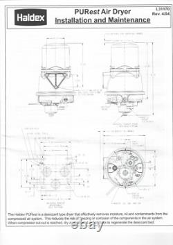 Haldex PURest Air Dryer, MRP1244, 2590-01-555-4759 NEW, OLD STOCK