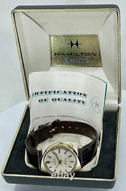 Hamilton Savitar II Electric Watch Very Rare New Old Stock Box & Papers Running