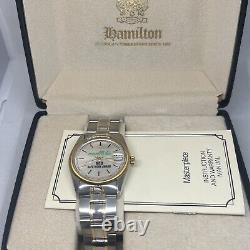 Hamilton Watch 8482 Swiss Safe work Award New Old Stock