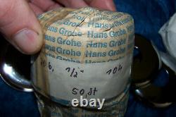 Hans Grohe Zierblende 1/2 50 stück made in Germany NOS new old stock antik