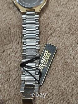 Helbros /Seiko Collaboration Men's Tachymeter Watch New Old Stock Y143A -87891
